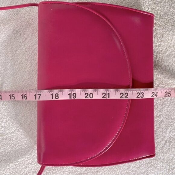 Vintage Pink Purse Clutch Cross Body Bag Shoulder Bag Handbag - Picture 12 of 14